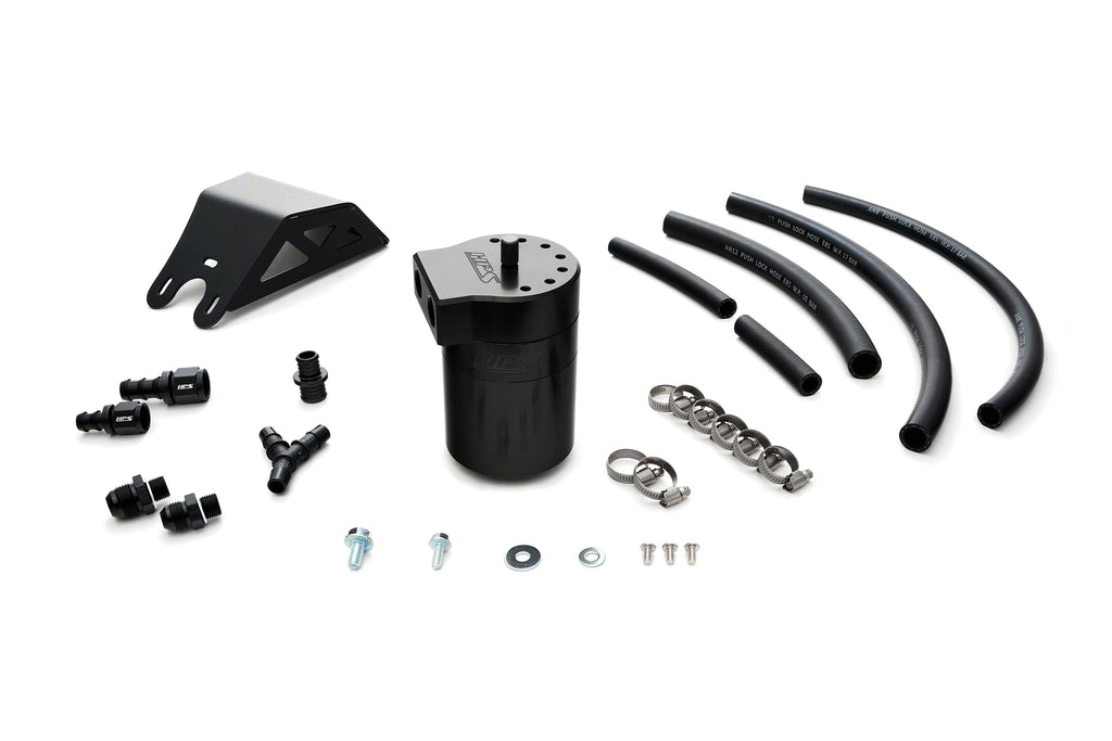 HPS Performance Oil Catch Can Kit Black (860-004WB)