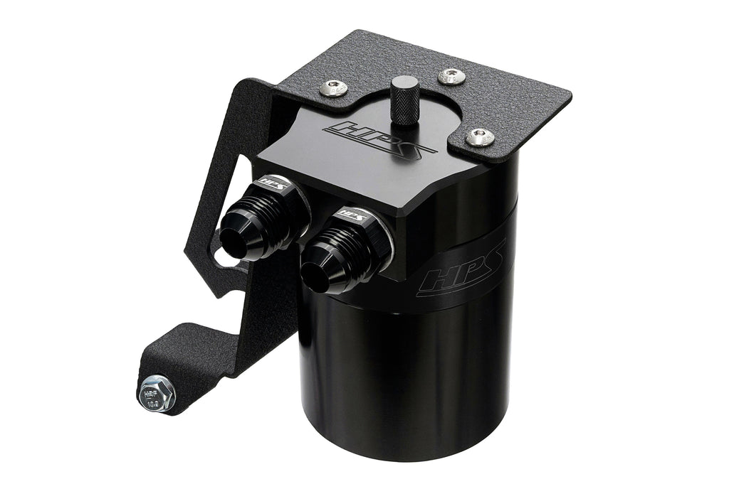 HPS Performance Oil Catch Can Kit Black (860-005WB)