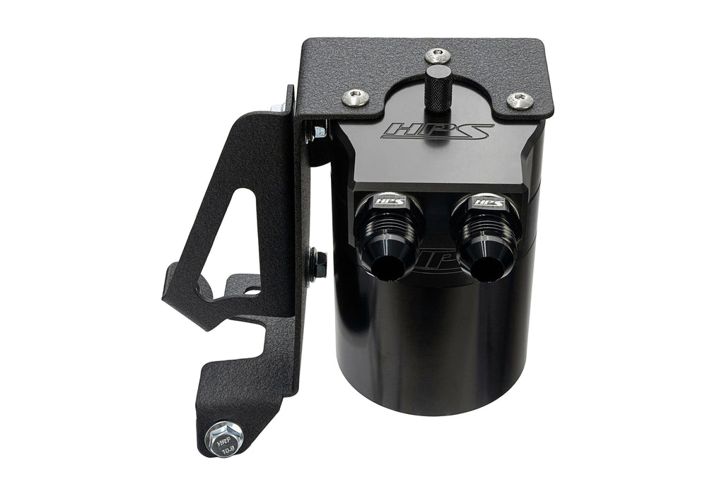 HPS Performance Oil Catch Can Kit Black (860-005WB)