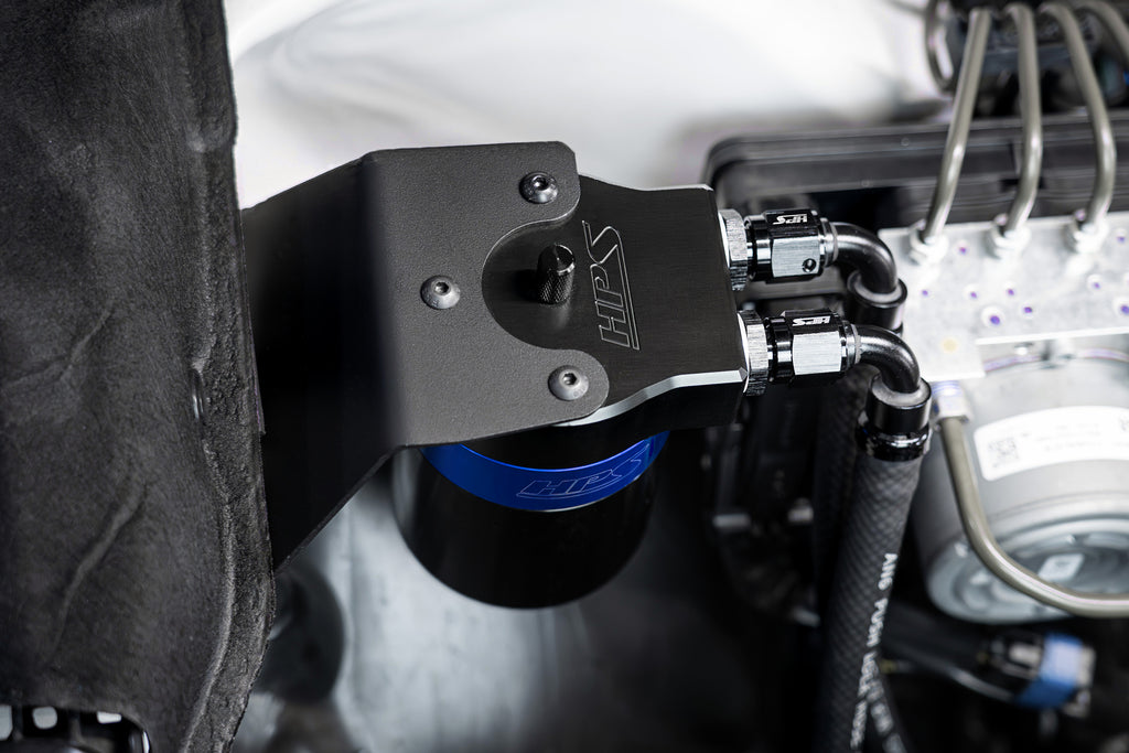 HPS Performance Oil Catch Can Kit Blue (860-006BL)