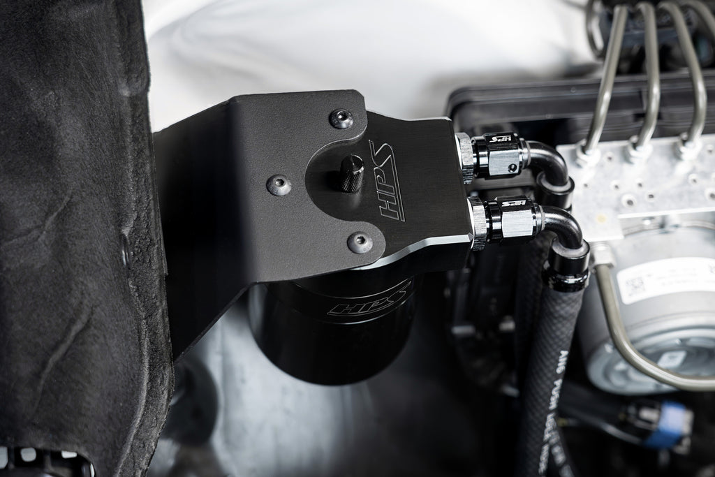 HPS Performance Oil Catch Can Kit Black (860-006WB)