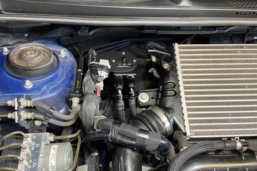 HPS Performance Oil Catch Can Kit Black (860-007WB)