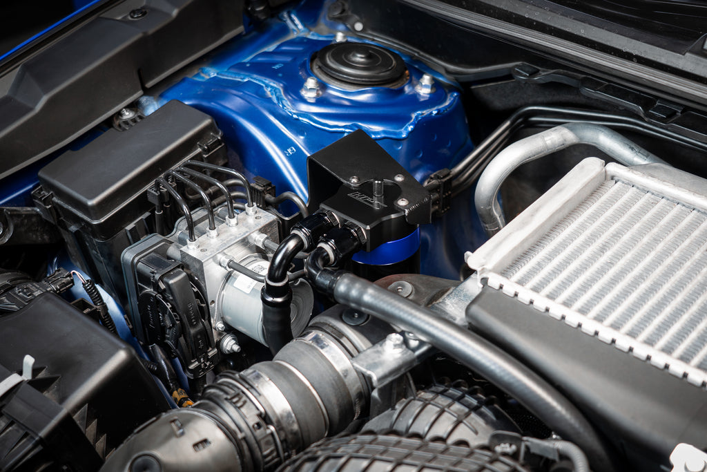 HPS Performance Oil Catch Can Kit Blue (860-009BL)