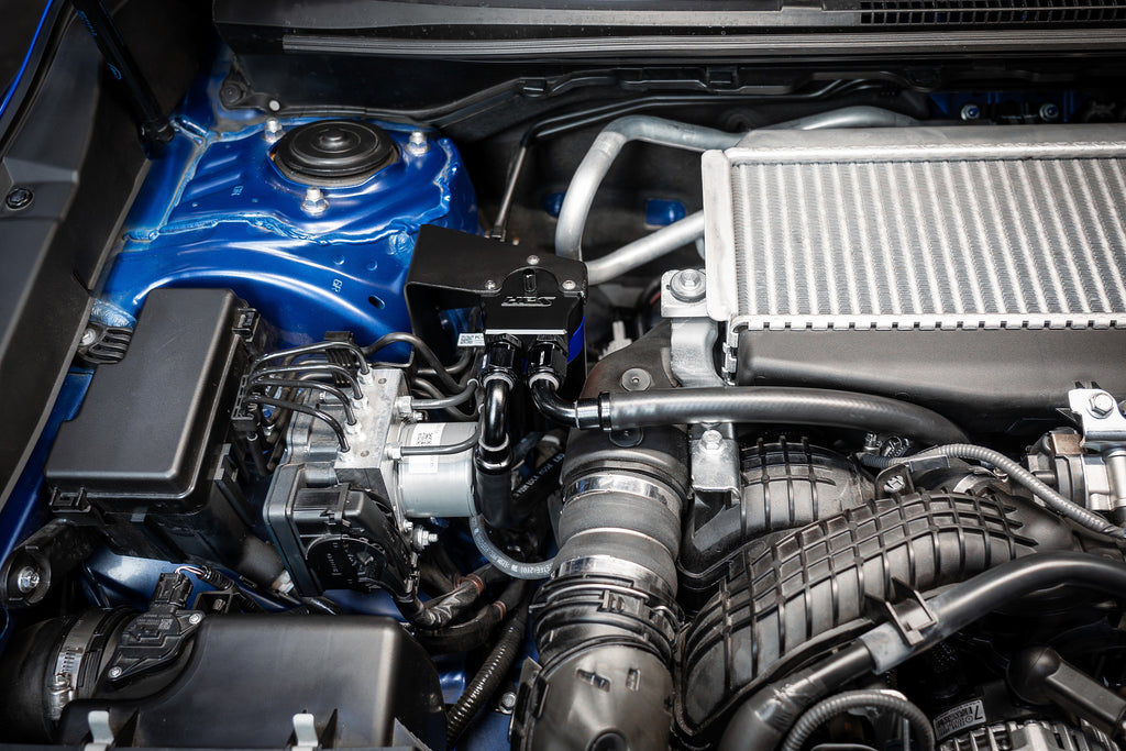 HPS Performance Oil Catch Can Kit Blue (860-009BL)