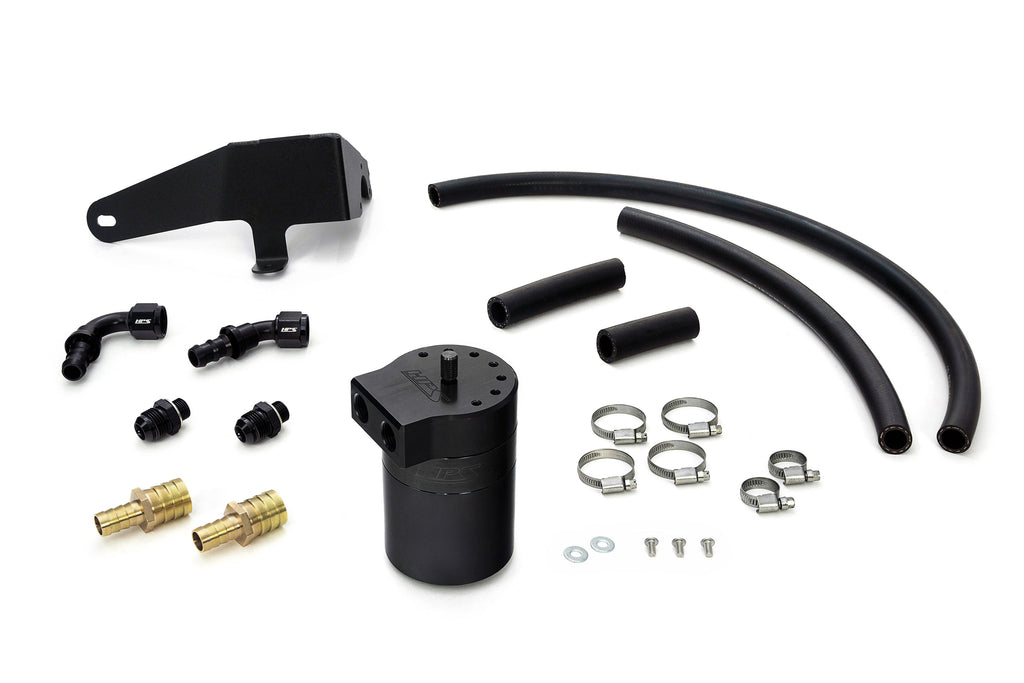 HPS Performance Oil Catch Can Kit Black (860-009WB)