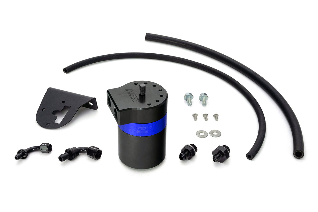 HPS Performance Oil Catch Can Kit Blue (860-010BL)
