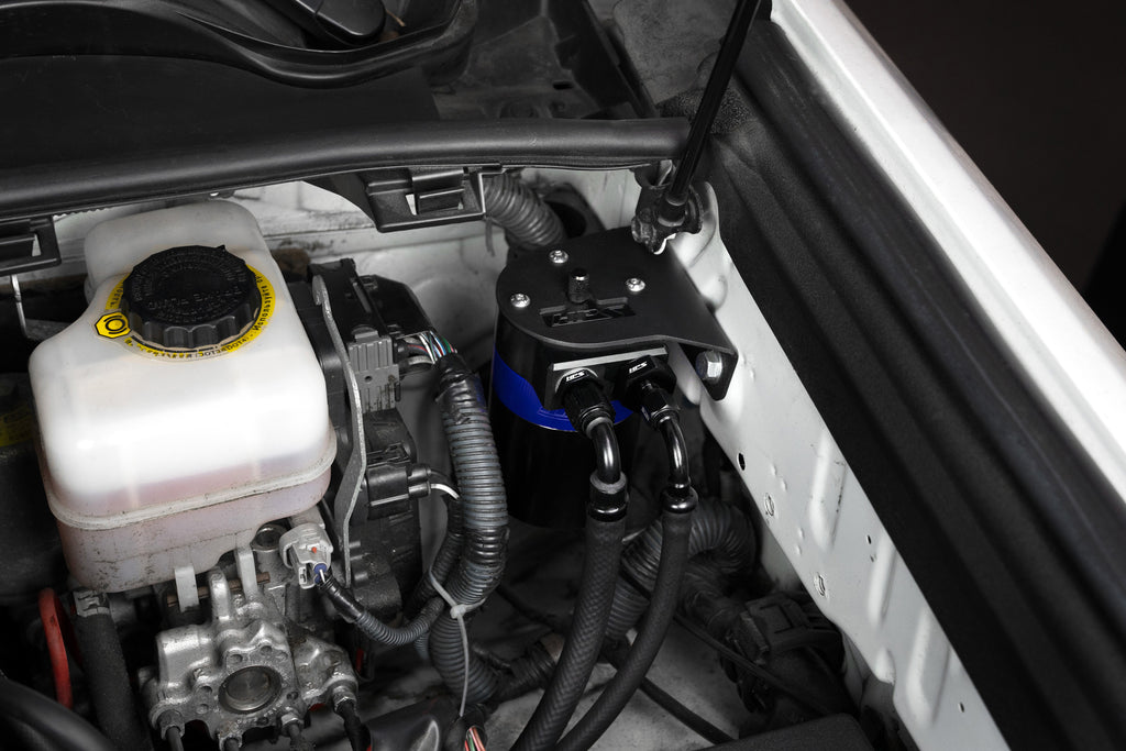 HPS Performance Oil Catch Can Kit Blue (860-010BL)