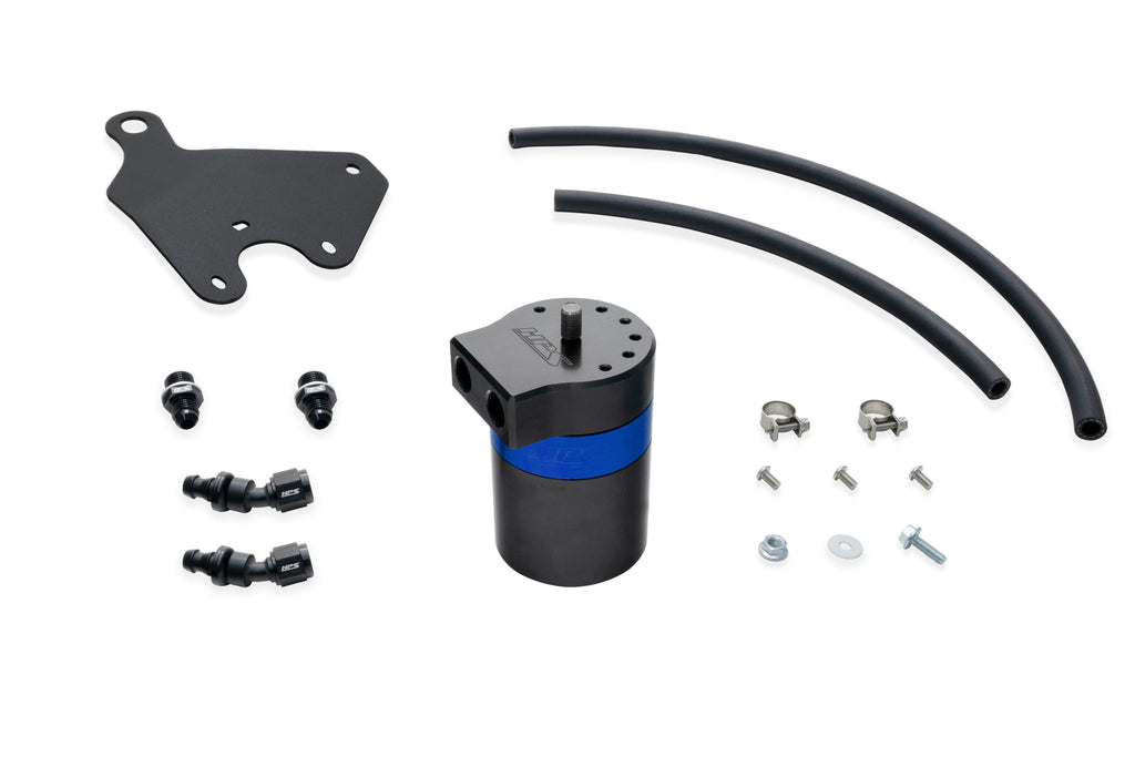 HPS Performance Oil Catch Can Kit Blue (860-011BL)