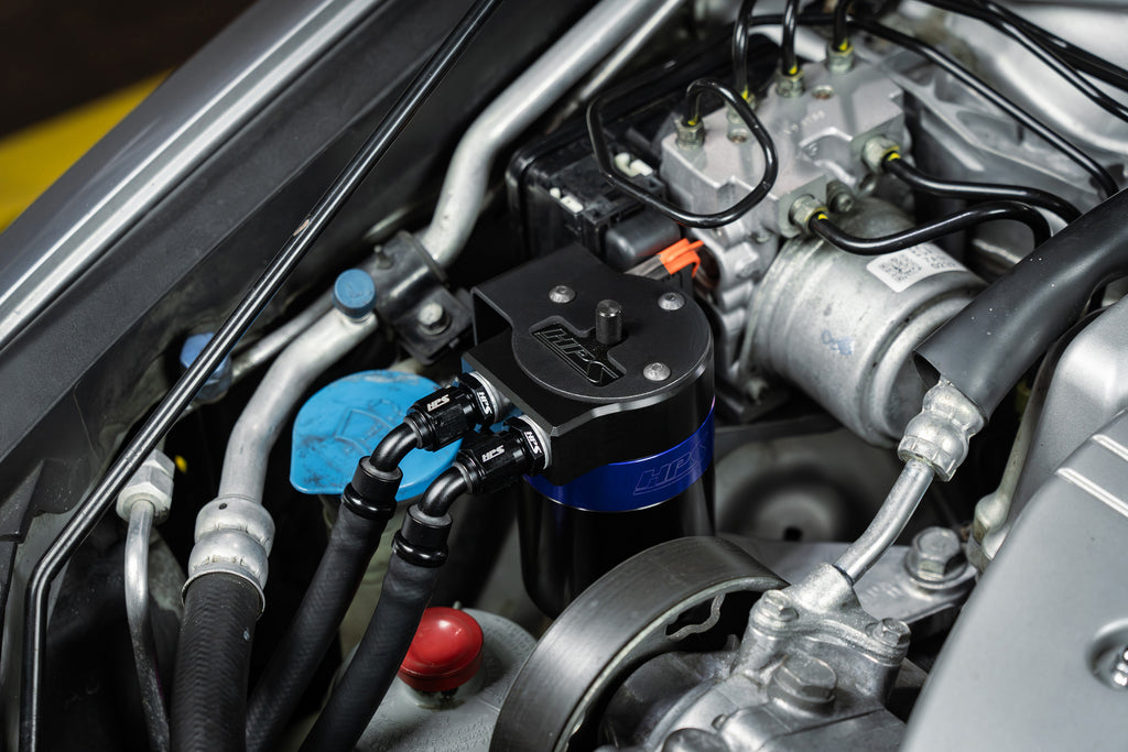 HPS Performance Oil Catch Can Kit Blue (860-012BL)