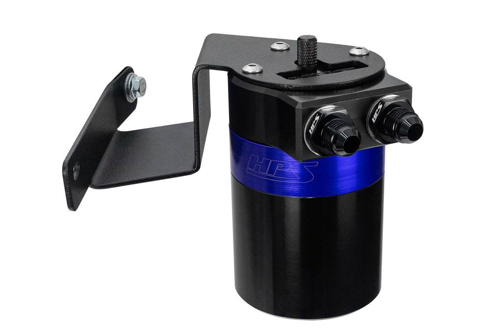 HPS Performance Oil Catch Can Kit Blue (860-013BL)