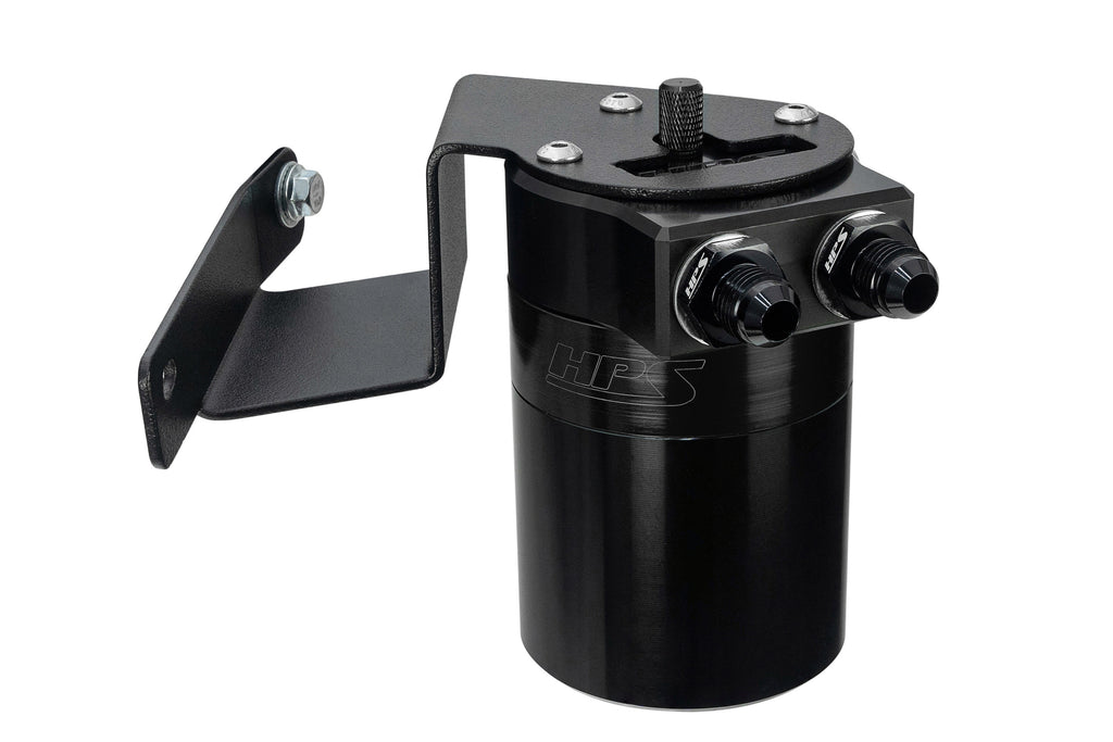 HPS Performance Oil Catch Can Kit Black (860-013WB)