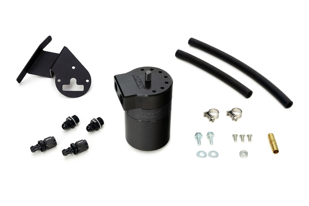 HPS Performance Oil Catch Can Kit Black (860-013WB)
