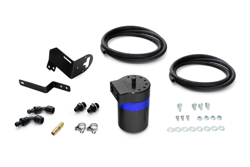 HPS Performance Oil Catch Can Kit Blue (860-014BL)