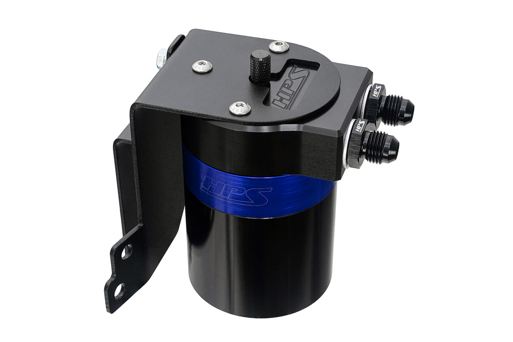 HPS Performance Oil Catch Can Kit Blue (860-014BL)