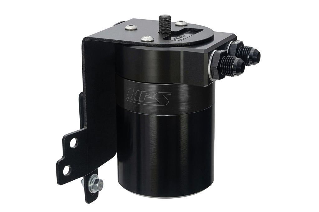 HPS Performance Oil Catch Can Kit Black (860-014WB)