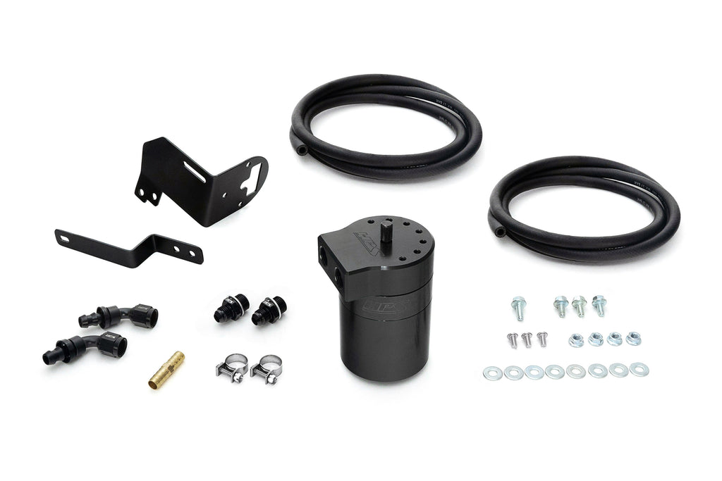 HPS Performance Oil Catch Can Kit Black (860-014WB)