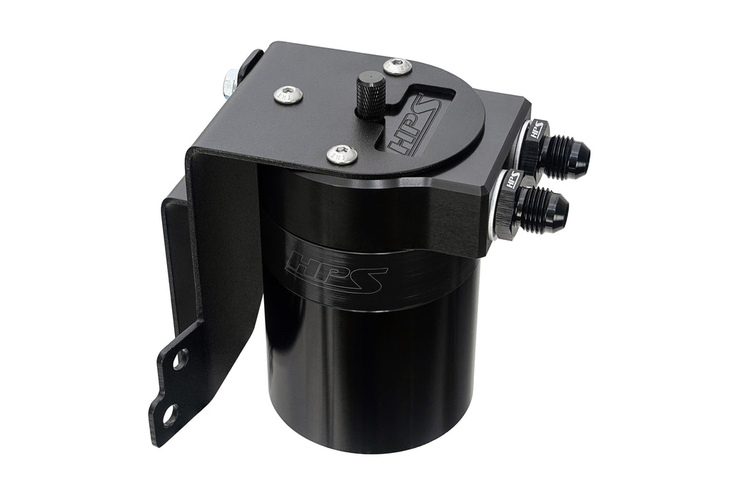 HPS Performance Oil Catch Can Kit Black (860-014WB)