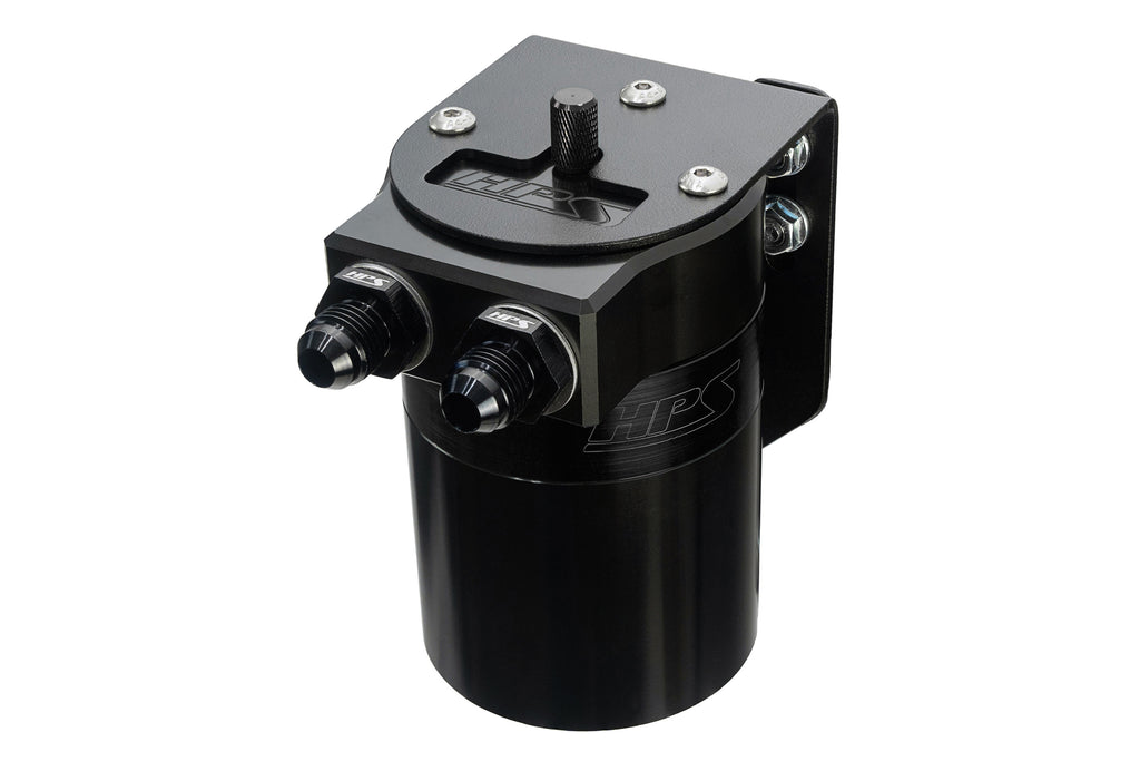 HPS Performance Oil Catch Can Kit Black (860-014WB)