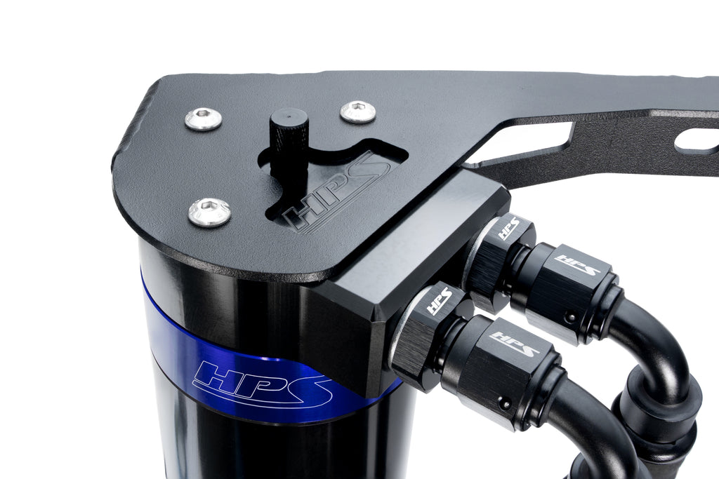 HPS Performance Oil Catch Can Kit Blue (860-015BL)