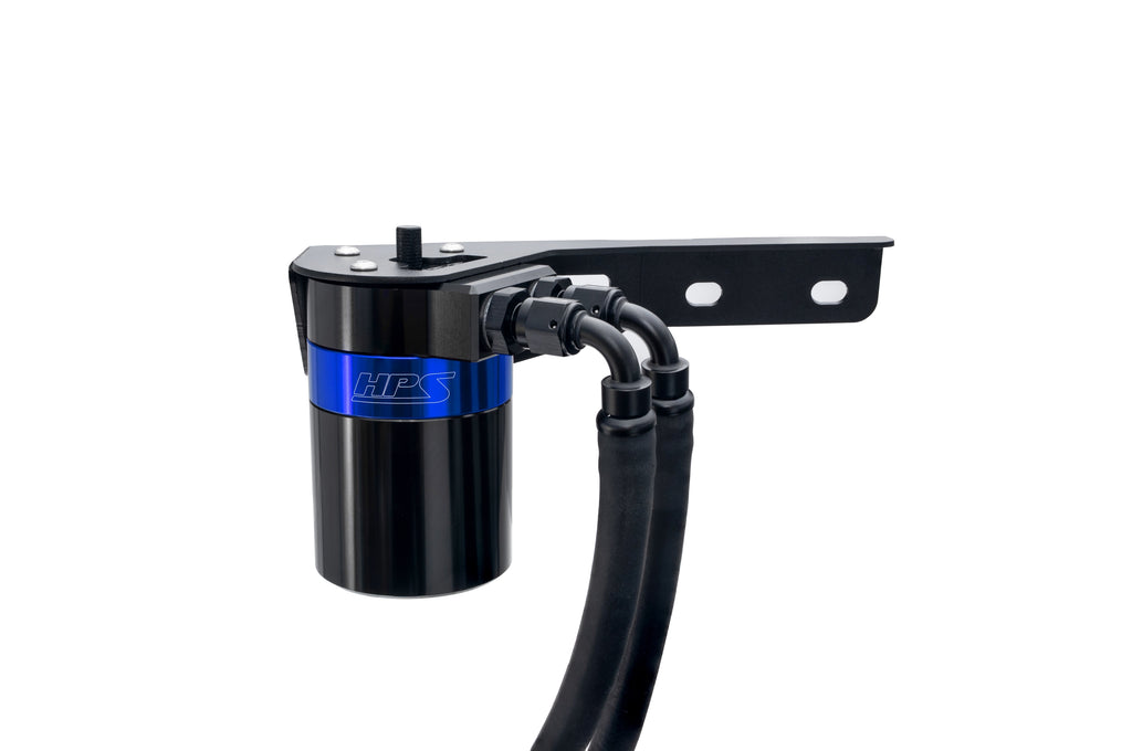HPS Performance Oil Catch Can Kit Blue (860-015BL)