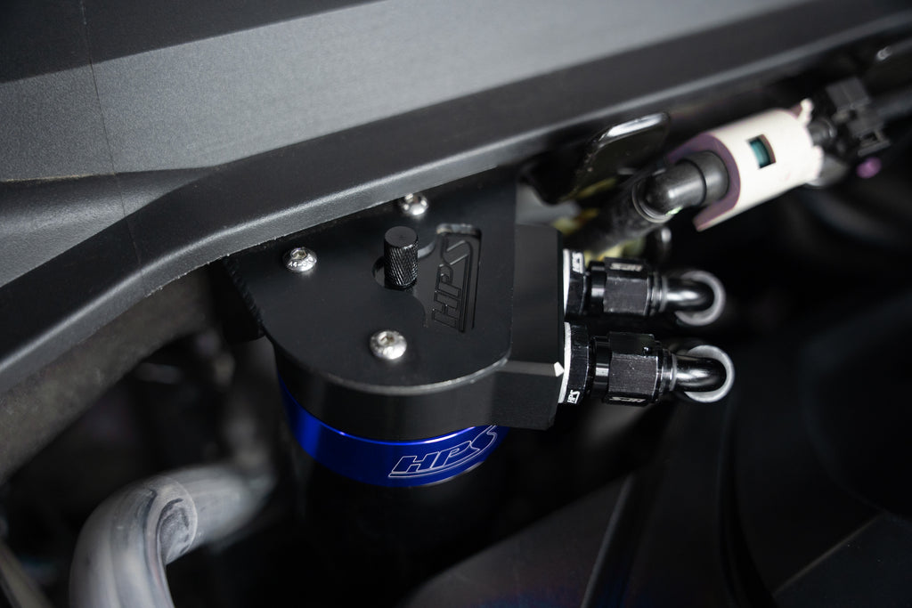HPS Performance Oil Catch Can Kit Blue (860-015BL)