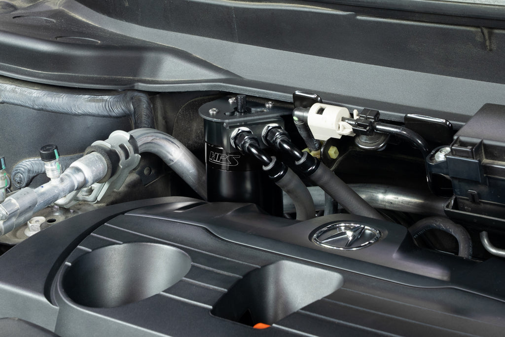 HPS Performance Oil Catch Can Kit Black (860-015WB)