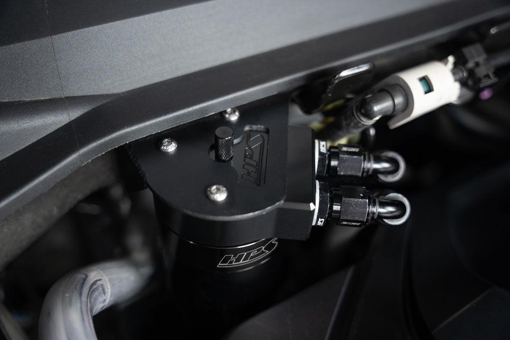 HPS Performance Oil Catch Can Kit Black (860-015WB)