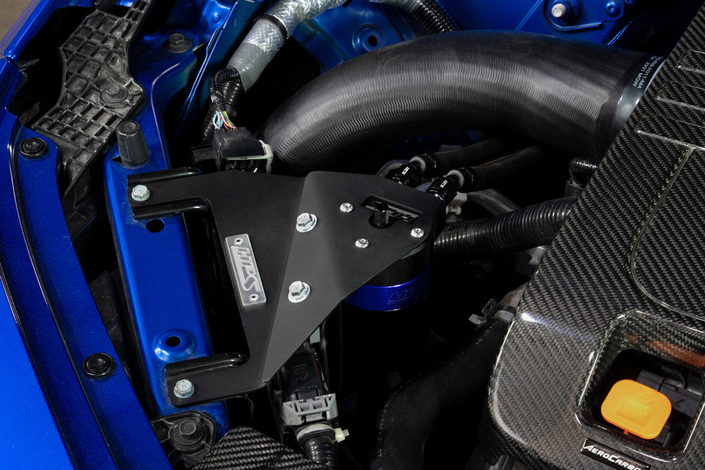 HPS Performance Oil Catch Can Kit Blue (860-017BL)