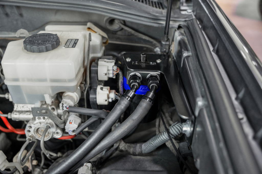 HPS Performance Oil Catch Can Kit Blue (860-018BL)