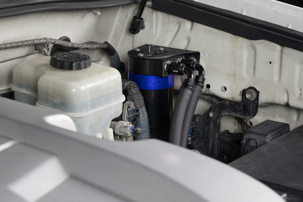 HPS Performance Oil Catch Can Kit Blue (860-019BL)