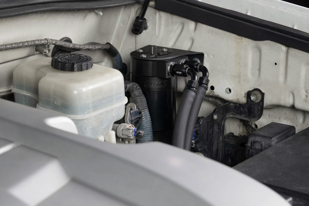 HPS Performance Oil Catch Can Kit Black (860-019WB)