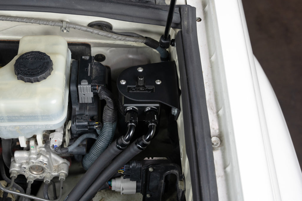 HPS Performance Oil Catch Can Kit Black (860-019WB)