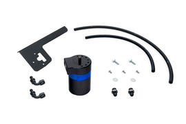 HPS Performance Plug and play oil catch can kit, separates oil from PCV system. (860-021BL)