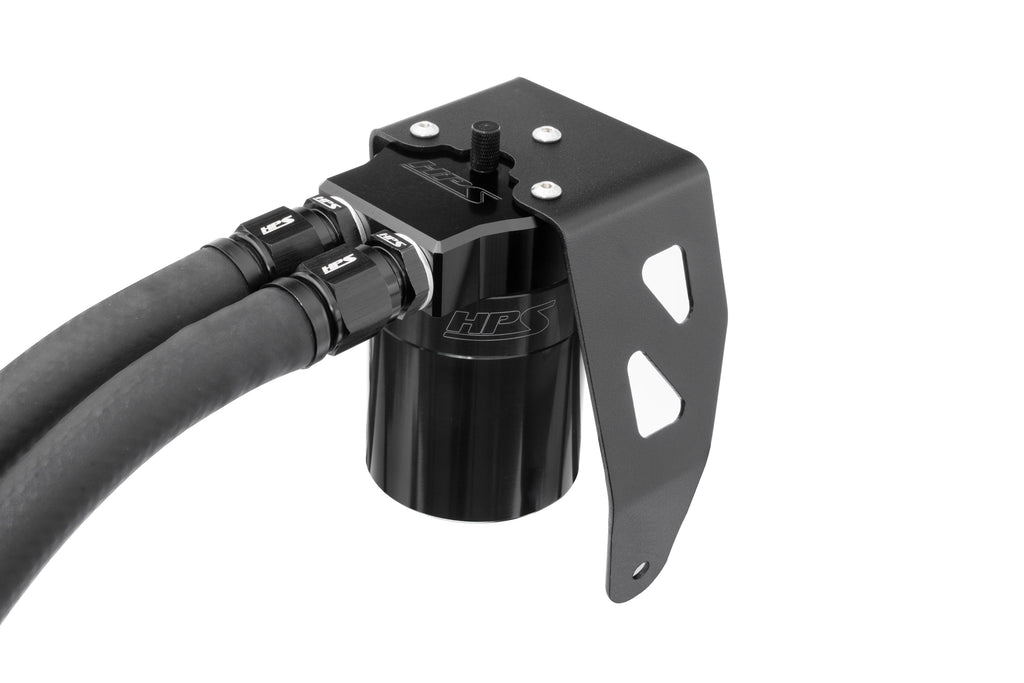 HPS Performance Oil Catch Can Kit Black (860-024WB)
