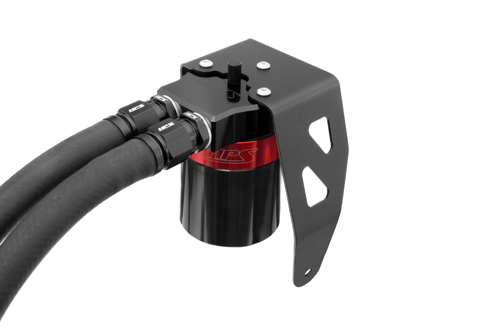 HPS Performance Oil Catch Can Kit Red (860-024)