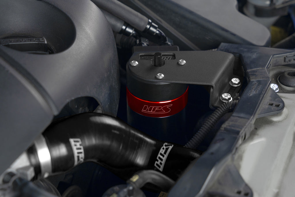 HPS Performance Oil Catch Can Kit Red (860-025)