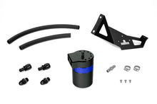 Load image into Gallery viewer, HPS Performance Plug and play oil catch can kit, separates oil from PCV system. (860-029BL)