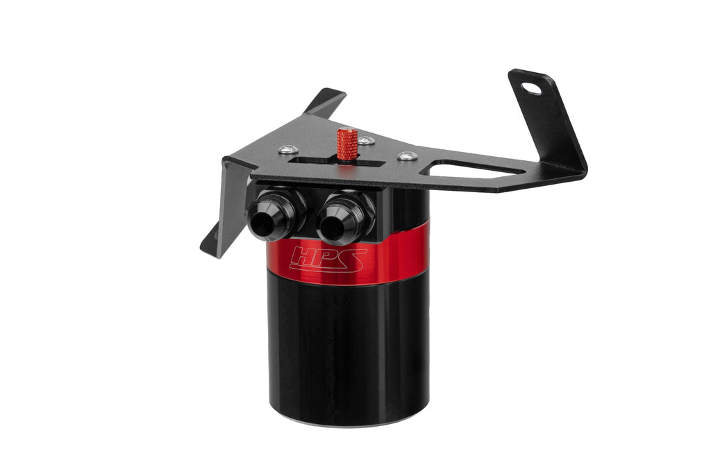 HPS Performance Plug and play oil catch can kit, separates oil from PCV system. (860-029)