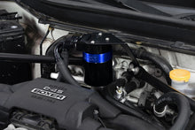 Load image into Gallery viewer, HPS Performance Oil Catch Can Kit Blue (860-030BL)