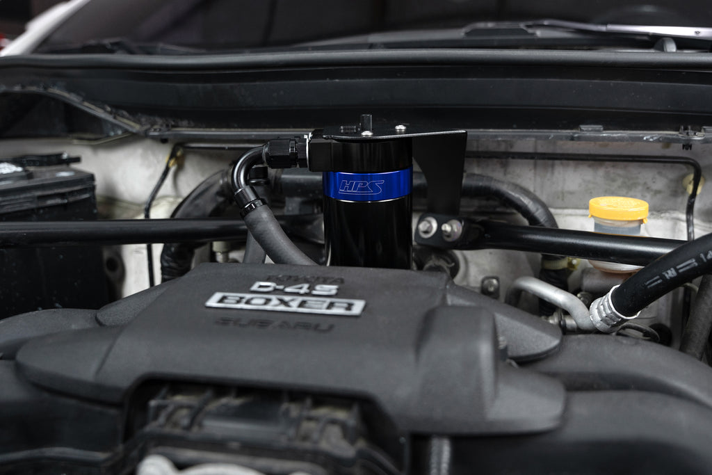 HPS Performance Oil Catch Can Kit Blue (860-030BL)