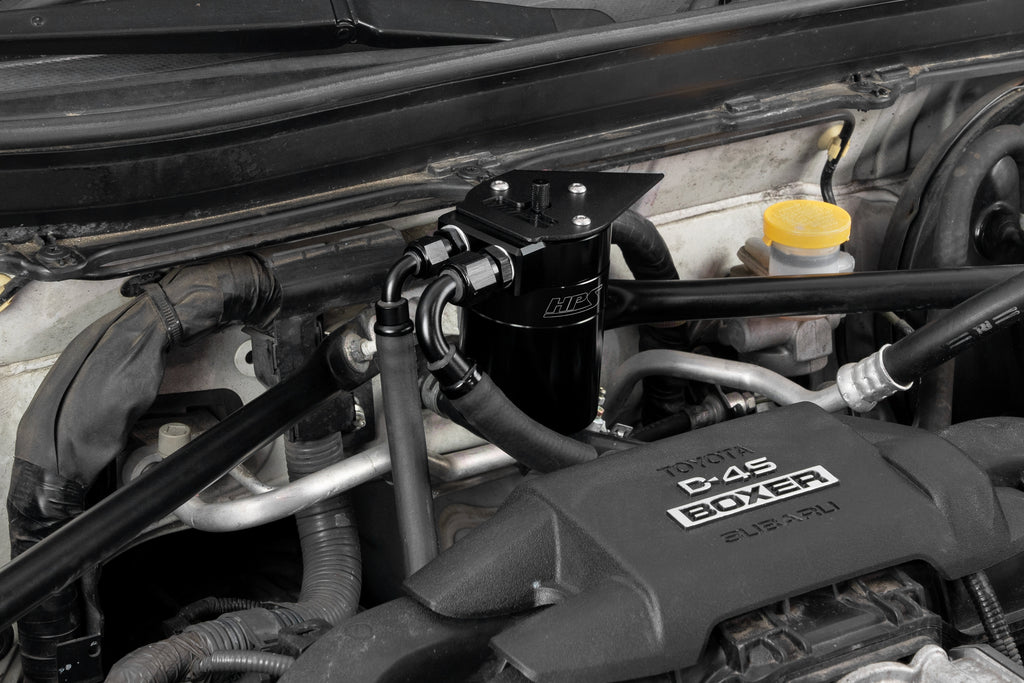 HPS Performance Oil Catch Can Kit Black (860-030WB)
