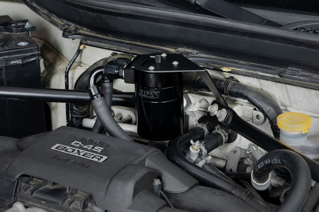 HPS Performance Oil Catch Can Kit Black (860-030WB)