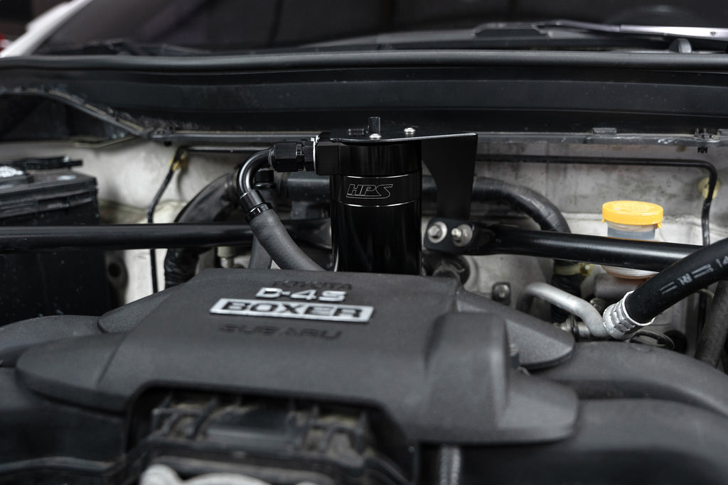 HPS Performance Oil Catch Can Kit Black (860-030WB)