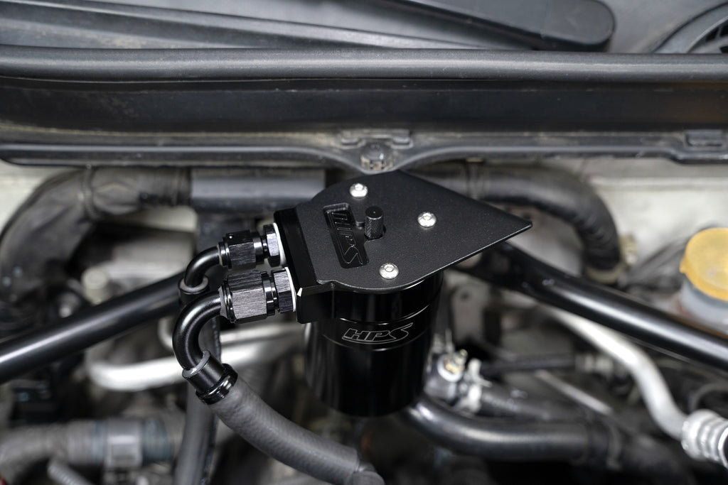 HPS Performance Oil Catch Can Kit Black (860-030WB)