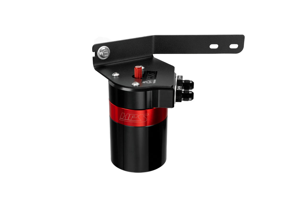 HPS Performance Plug and play oil catch can kit, separates oil from PCV system. (860-031)