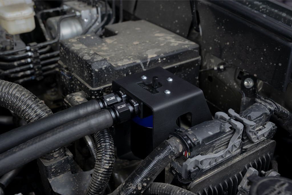 HPS Performance Oil Catch Can Kit Blue (860-032BL)