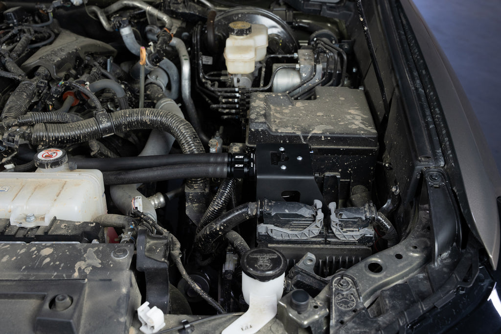 HPS Performance Oil Catch Can Kit Black (860-032WB)