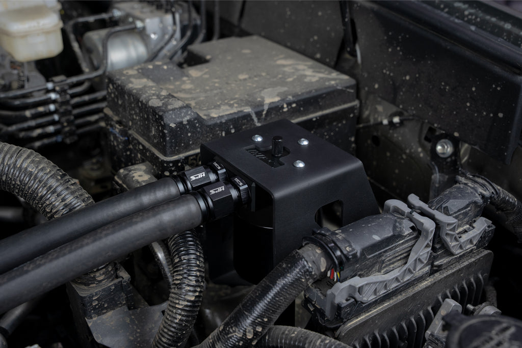 HPS Performance Oil Catch Can Kit Black (860-032WB)