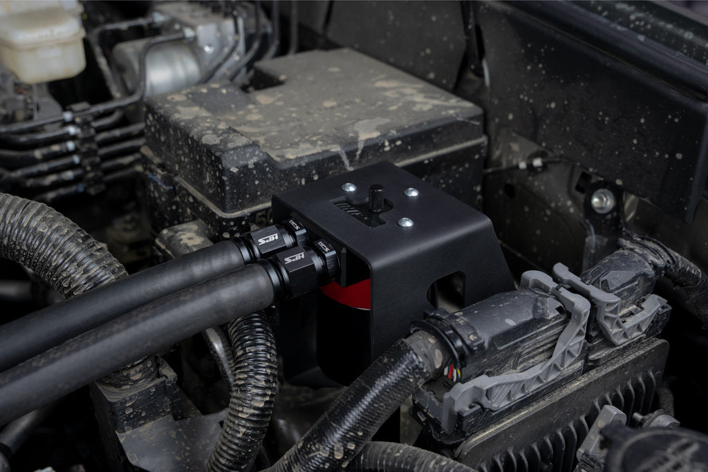 HPS Performance Oil Catch Can Kit Red (860-032)