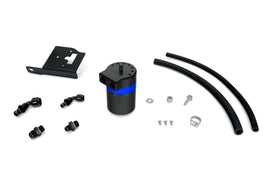 HPS Performance Plug and play oil catch can kit, separates oil from PCV system. (860-033BL)